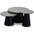 Round Coffee Table Tango ø80x40 - Light Grey